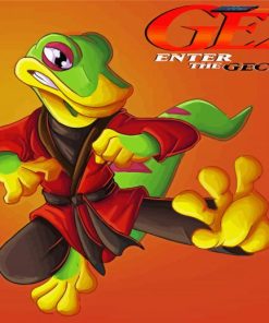Gex Enter The Gecko Poster Paint By Number