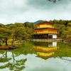 Golden Palace Japan Landscape Paint By Number