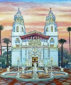 Hearst Castle Art Paint By Number