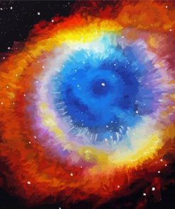 Helix Nebula Paint By Number