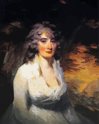 Henry Raeburn Mrs HW Lauzun Paint By Number