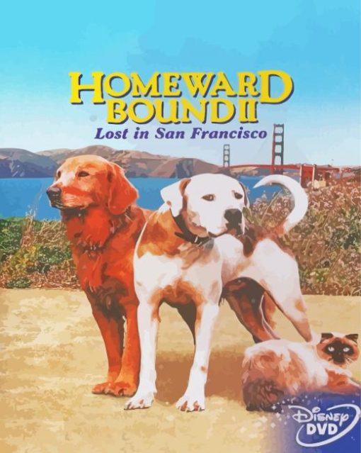 Homeward Bound Disney Poster Paint By Number