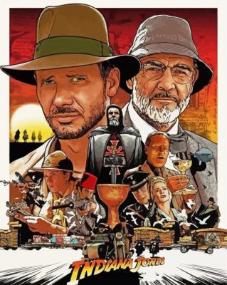 Indiana Jones And The Temple Of Doom Paint By Number