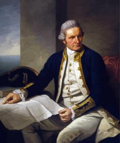 James Cook Paint By Number