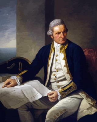 James Cook Paint By Number