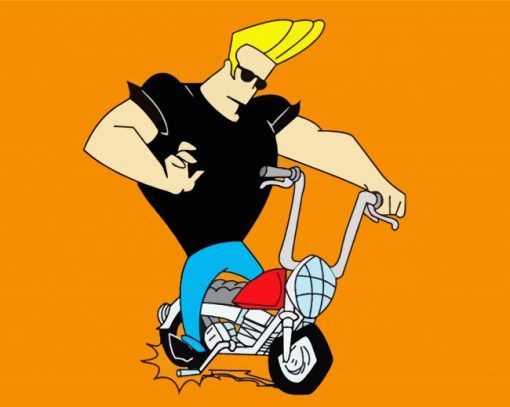Johnny Bravo Art Paint By Number