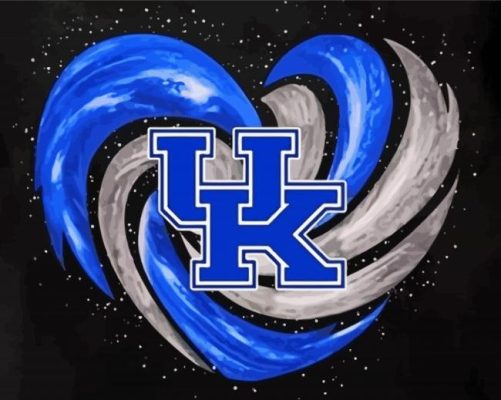 Kentucky Wildcats Art Paint By Number