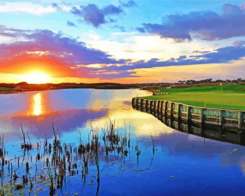 Kiawah Island Golf Resort Paint By Number