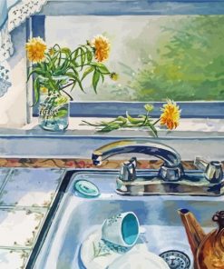 Kitchen Sink Paint By Number