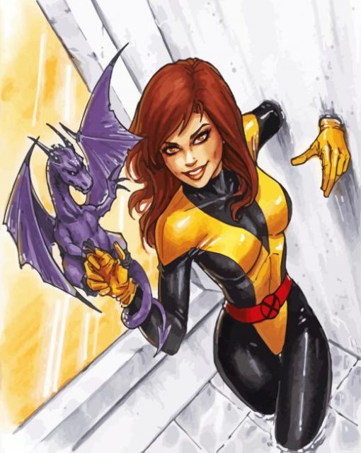 Kitty Pryde Hero Paint By Number
