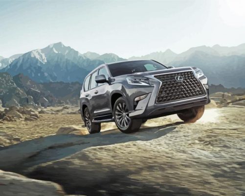 Lexus Gx Car Paint By Number