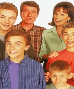 Malcolm In The Middle Paint By Number