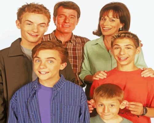 Malcolm In The Middle Paint By Number