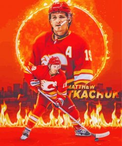 Matthew Tkachuk Calgary Flames Player Paint By Number