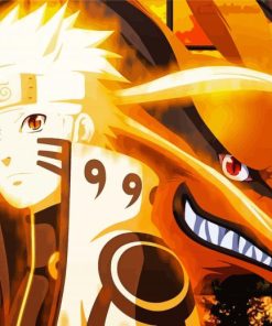 Naruto Chakra Mode Paint By Number