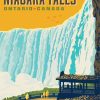 Niagara Falls Poster Paint By Number