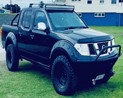 Nissan Navara D40 Paint By Number