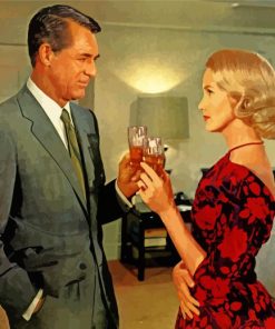North By Northwest Cary And Eva Marie Paint By Number