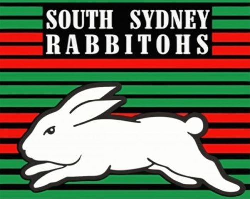 Nrl South Sydney Illustration Paint By Number