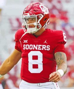 Oklahoma Sooners Football Player Paint By Number