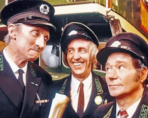 On The Buses Characters Paint By Number