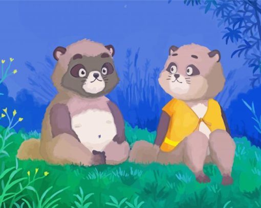 Pom Poko Art Paint By Number