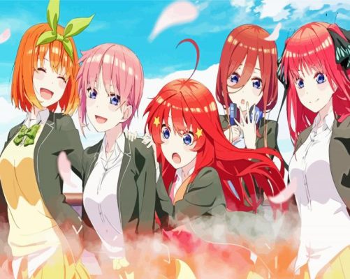 Quintessential Quintuplets Paint By Number