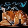 Resting Deer Paint By Number