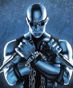 Riddick Character Art Paint By Number