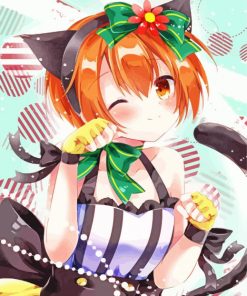 Rin Hoshizora Love Live Anime Paint By Number