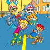 Rocket Power Animation Paint By Number