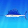 Sailfish Underwater Paint By Number