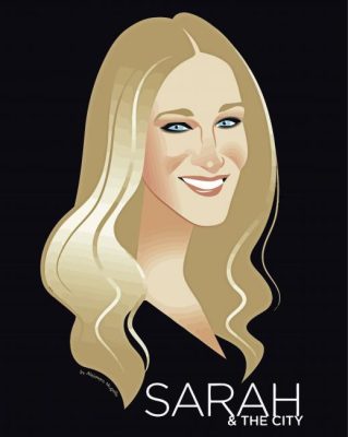 Sarah Jessica Parker Art Paint By Number