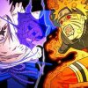 Sasuke Evil VS Naruto Paint By Number