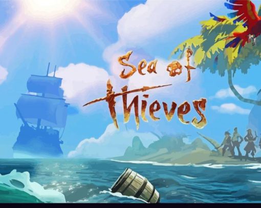 Sea Of Thieves Game Poster Paint By Number
