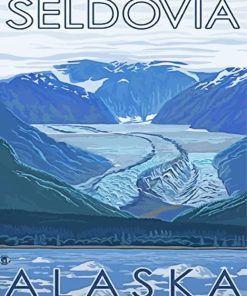 Seldovia Alaska Poster Paint By Number