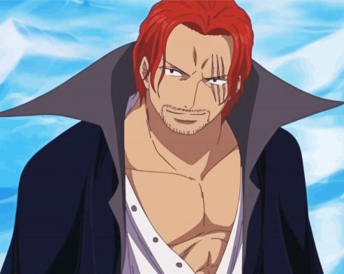 Shanks One Piece Anime Paint By Number