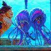 Shark Tale Characters Art Paint By Number