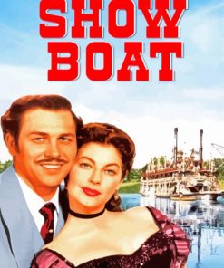 Show Boat Poster Paint By Number