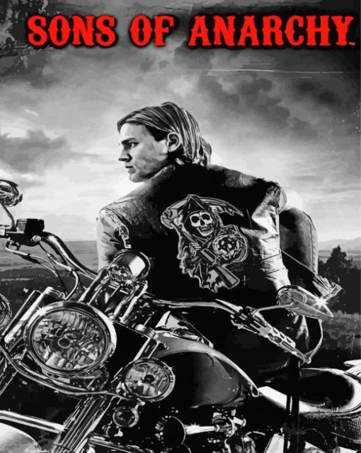 Sons Of Anarchy Poster Paint By Number