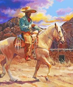 Spanish Cowboy Paint By Number