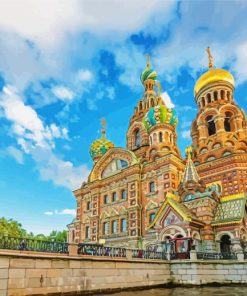 St Petersburg Russia Paint By Number