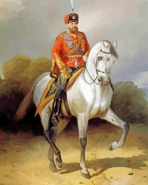 The Hussar Portrait Paint By Number