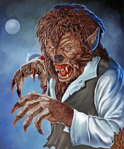 The Wolfman Paint By Number