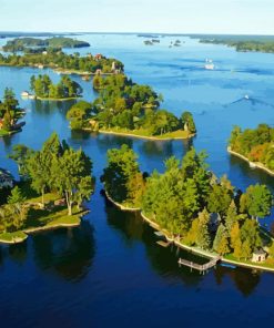 Thousand Islands Paint By Number