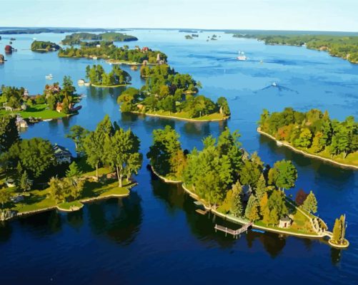 Thousand Islands Paint By Number