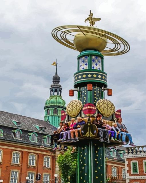 Tivoli Gardens Paint By Number