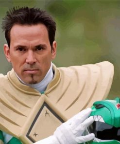 Tommy Oliver Green Ranger Paint By Number