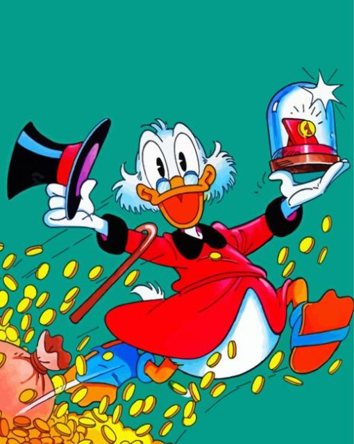 Uncle Scrooge Paint By Number