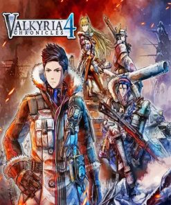 Valkyria Chronicles Poster Paint By Number